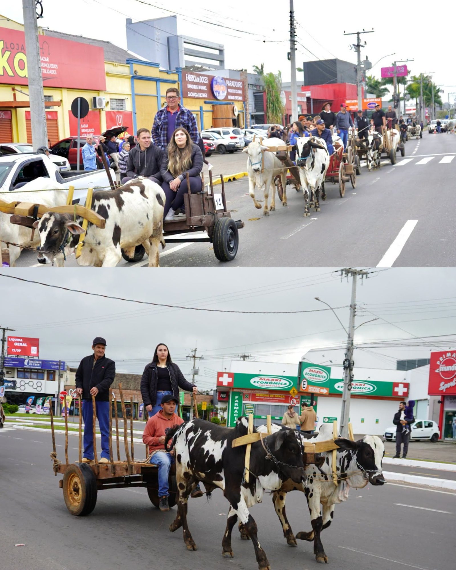 A manhã deste domingo (13) foi marcada por um momento inédito: a 1ª Carreteada Urbana de Santo Antônio da Patrulha.