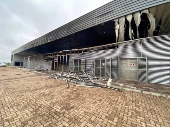 Bombeiros controlam incêndio na subestação do Parque Eólico de Osório