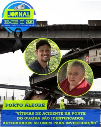Tragédia na Freeway: Caminhão despenca da nova ponte do Guaíba e mata dois moradores do Litoral Norte 2 825292863 2178554019364359 6180024709939998472 n