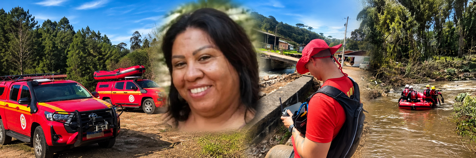 APÓS DIAS DE BUSCAS, CORPO DE ELIANE NUNES DA SILVA É ENCONTRADO NO RIO SÃO MARCOS 1 Uma triste atualização encerra as buscas por Eliane Nunes da Silva, de 43 anos, em Caxias do Sul.