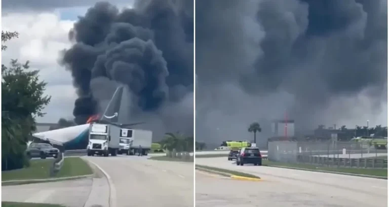 Acidente com avião da Amazon deixa vários mortos no Aeroporto de Miami 10 Um avião da Amazon caiu nos arredores do Aeroporto Internacional de Miami, nos Estados Unidos, na tarde de domingo (6/9).