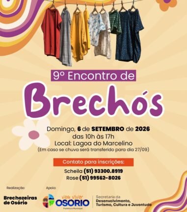 9º ENCONTRO DE BRECHÓS EM OSÓRIO 2 d83e9982 ed1e 4af6 bb81 70c86dd9defb