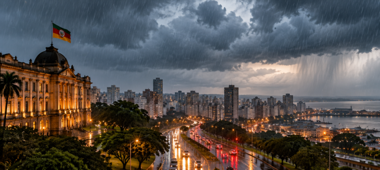 MetSul reforça preocupação sobre chuva excessiva no Rio Grande do Sul