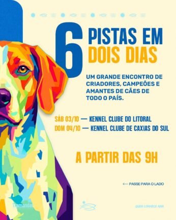 TRAMANDAÍ RECEBE UM GRANDE ENCONTRO DE CINOFILIA!