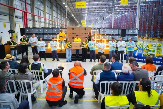 Guaíba celebra a inauguração oficial do novo Centro de Distribuição do Mercado Livre 7 842494121 1129299469553559 8465237674899436896 n
