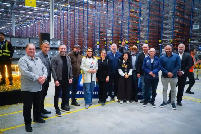 Guaíba celebra a inauguração oficial do novo Centro de Distribuição do Mercado Livre 11 846207784 2074792239879058 8661303810240325940 n