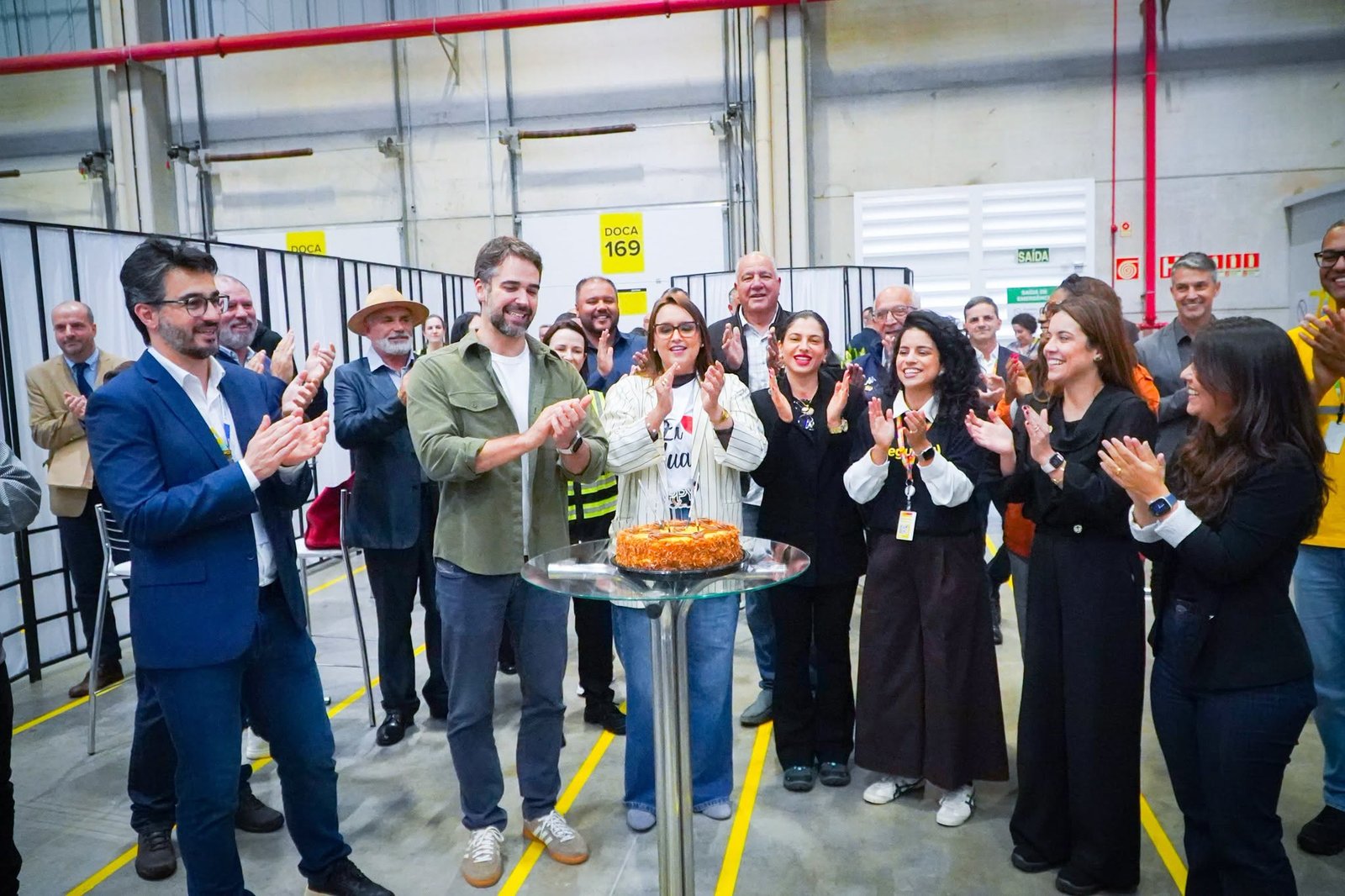 Guaíba celebra a inauguração oficial do novo Centro de Distribuição do Mercado Livre 1 Com aproximadamente 39 mil metros quadrados, a unidade tem potencial para gerar até 700 empregos diretos.