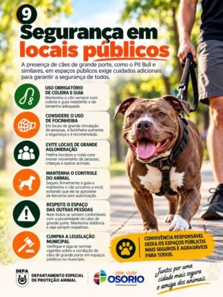 DEPA de Osório Alerta para os Cuidados com Cães de Grande Porte: Responsabilidade, Prevenção e Segurança 21 9