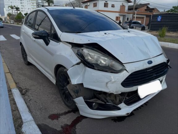 Colisão entre veículos é registrado no Centro de Osório