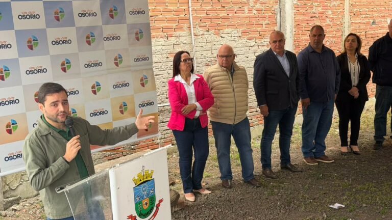 com presenca do vice governador do estado prefeitura de osorio da inicio a duplicacao da e 2