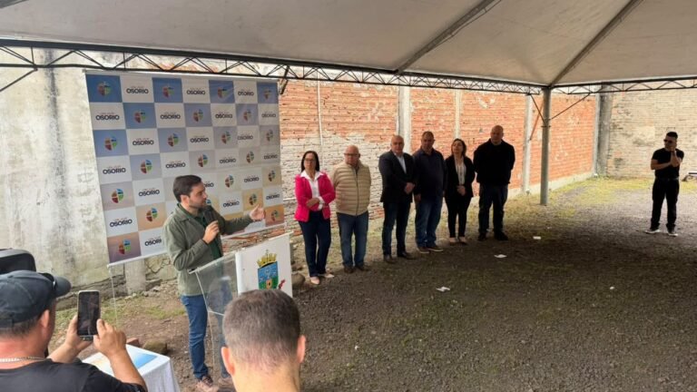 com presenca do vice governador do estado prefeitura de osorio da inicio a duplicacao da e 4