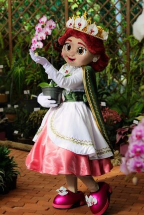 Festa das Flores apresenta nova mascote que homenageia a orquídea símbolo de Joinville