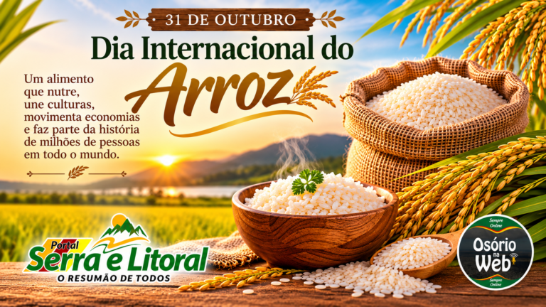 Dia Internacional do Arroz: Conheça 5 contribuições importantes do grão para a alimentação global