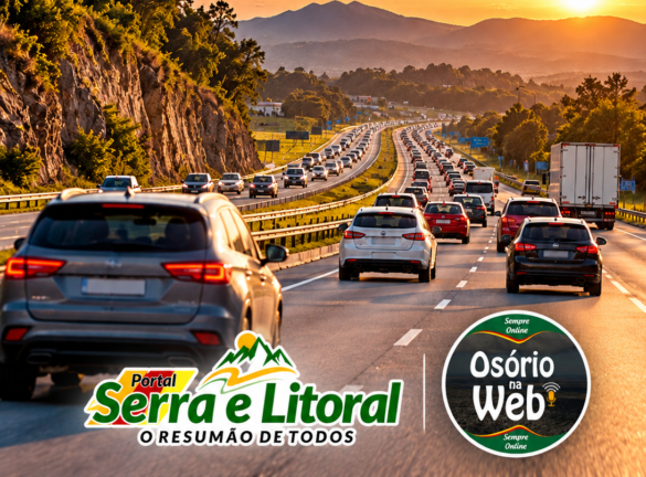 Feriado prolongado de Finados deve levar mais de 816 mil motoristas nas rodovias administradas pela ViaSul