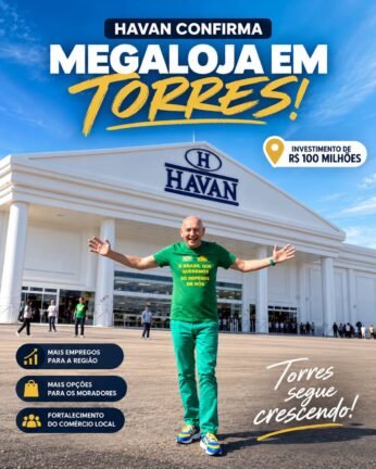 HAVAN EM TORRES! Ao lado do Stok Center e próximo à Avenida Castelo Branco