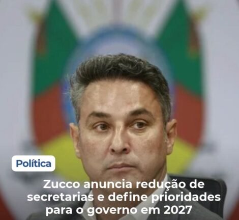 Zucco anuncia redução de secretarias e define prioridades para o governo em 2027