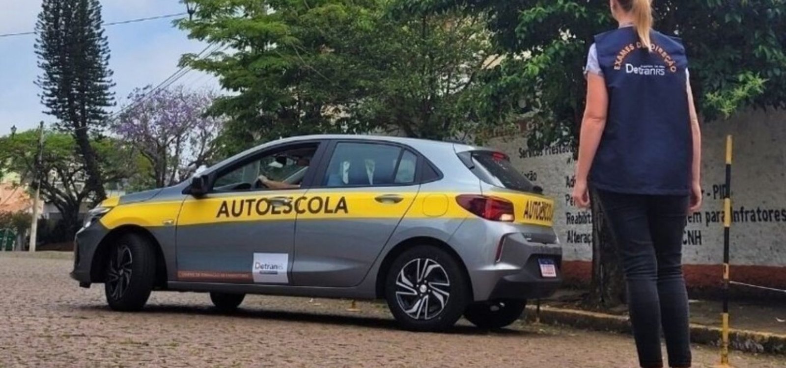 Baliza deixa de ser etapa obrigatória no teste para obtenção da primeira habilitação. - Foto: Divulgação DetranRS