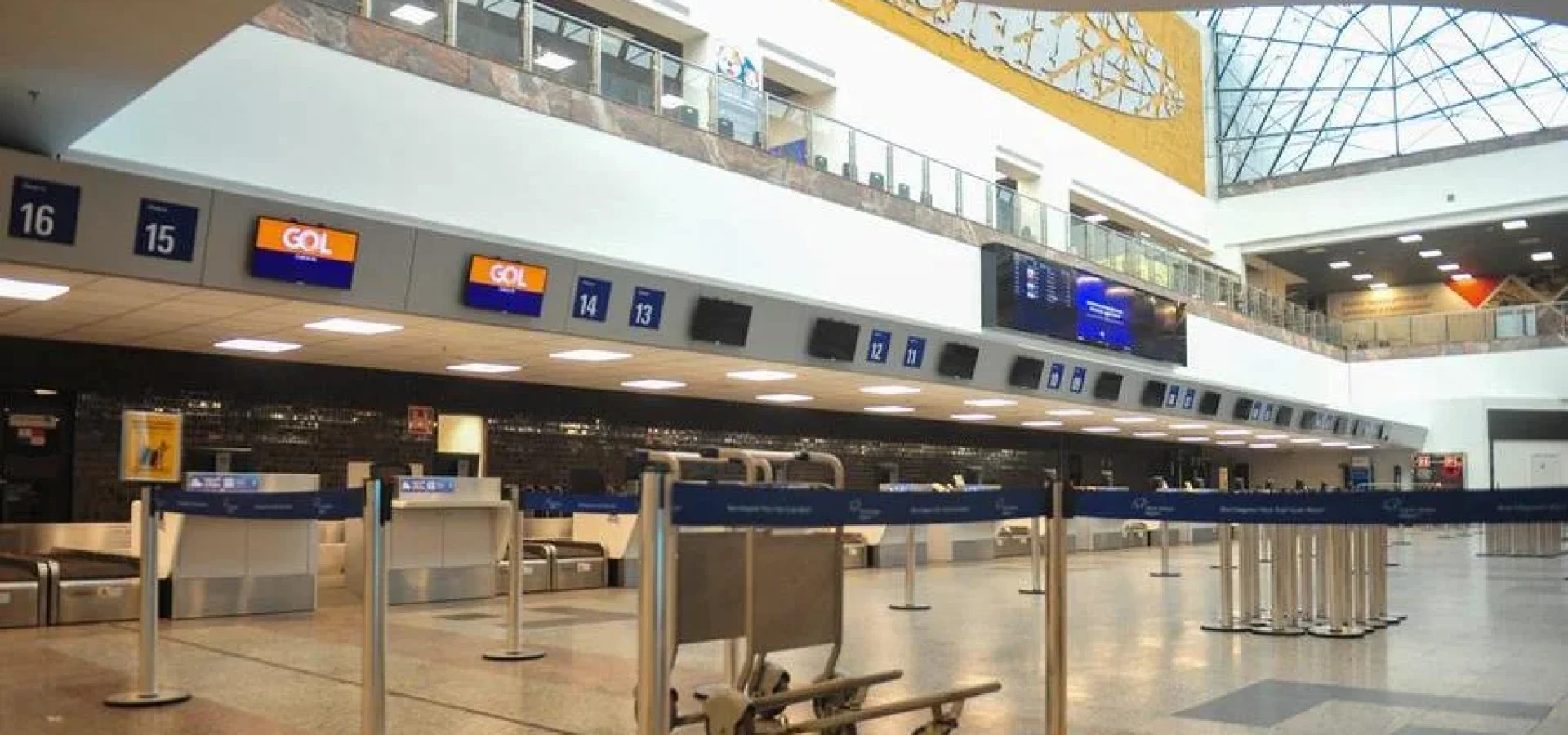 Check-in e embarque acontecerão em área não atingida pela enchente no aeroporto Salgado Filho.   | Foto: Camila Cunha