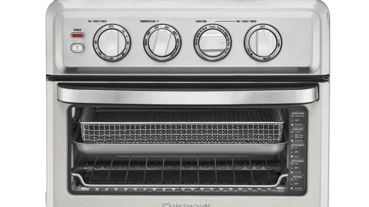 Airfryer + Forno Ovenfryer 17L Cuisinart Grill