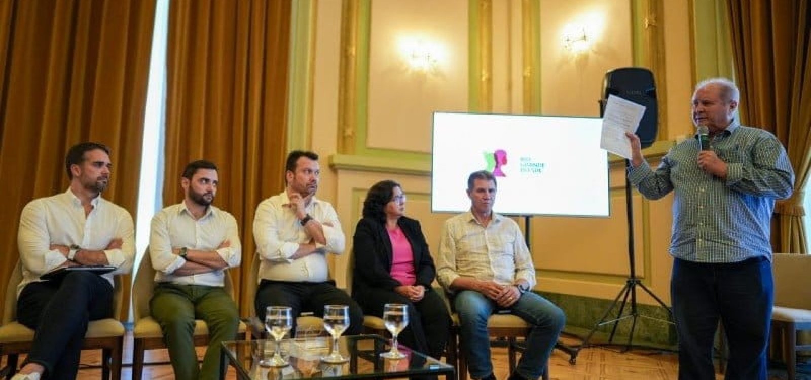 Presidente da Cotrijal e da Expodireto Cotrijal, Nei Manica foi o porta-voz da entrega do documento - Foto: Maurício Tonetto/Secom