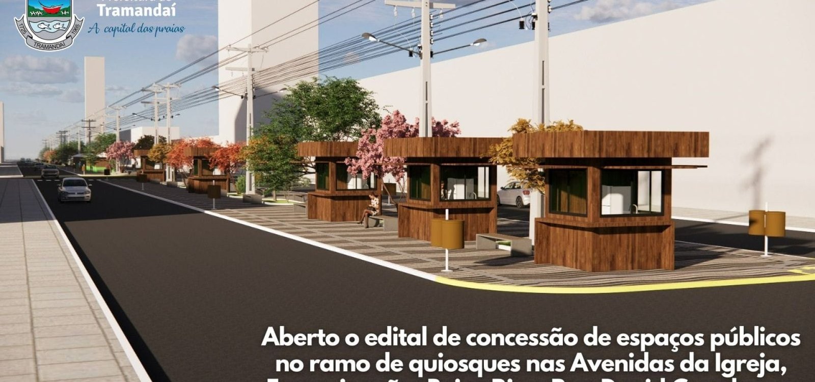 417195684_774771081363418_2549628526880381874_n Aberto o edital de concessão de espaços públicos no ramo de quiosques nas Avenidas da Igreja, Emancipação, Beira Rio e Rua David Canabarro
