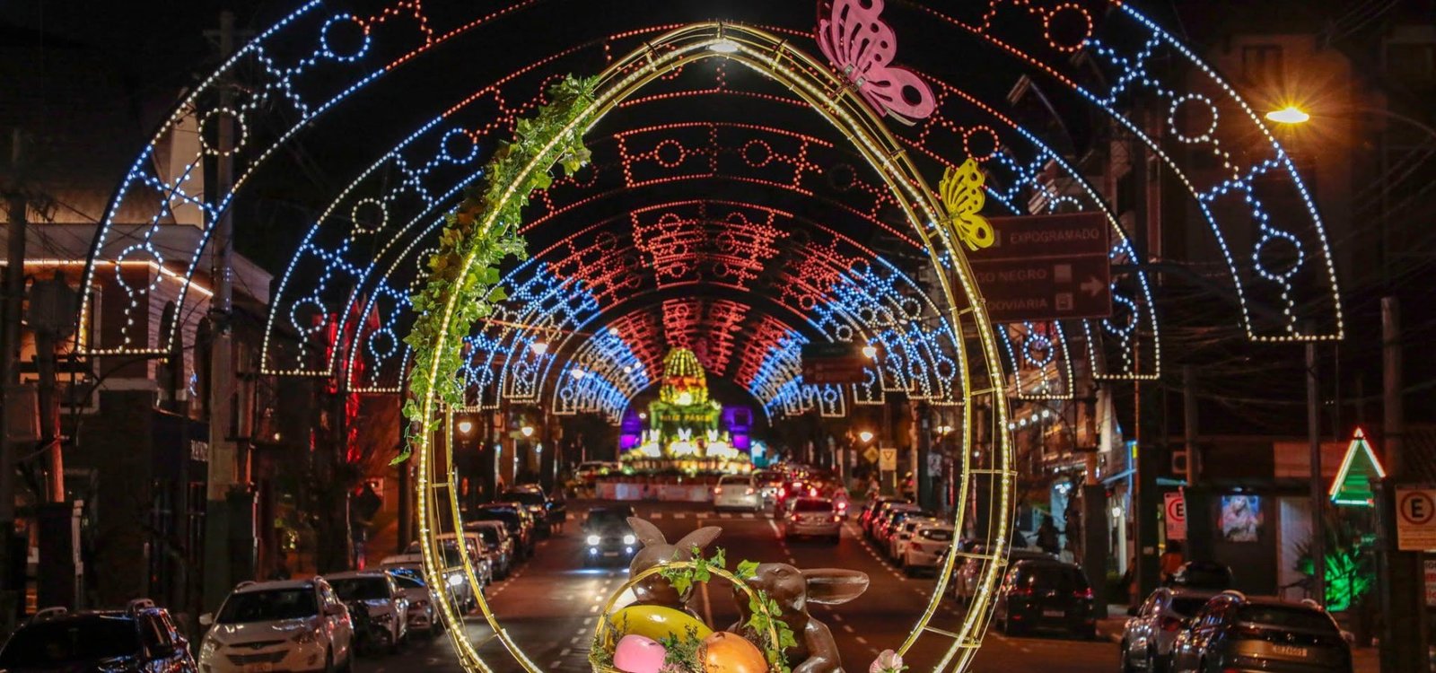 18_03_2024_Pascoa em Gramado2024_Decoracao da Cidade. Foto Cleiton Thiele/SerraPress