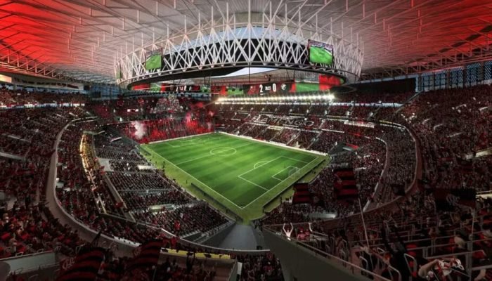 Novo estádio do Flamengo