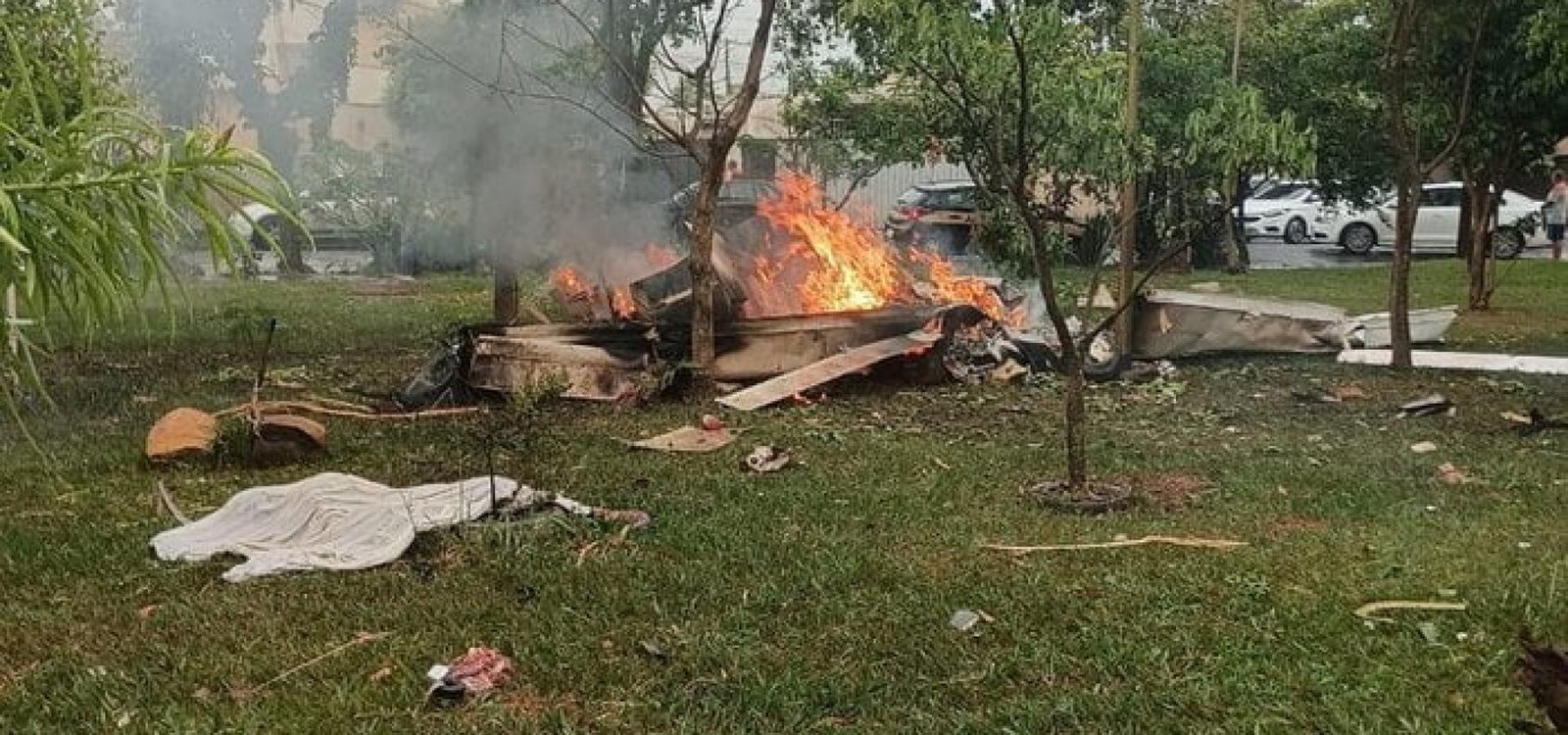 Vítimas de queda de avião no interior de São Paulo eram da mesma família