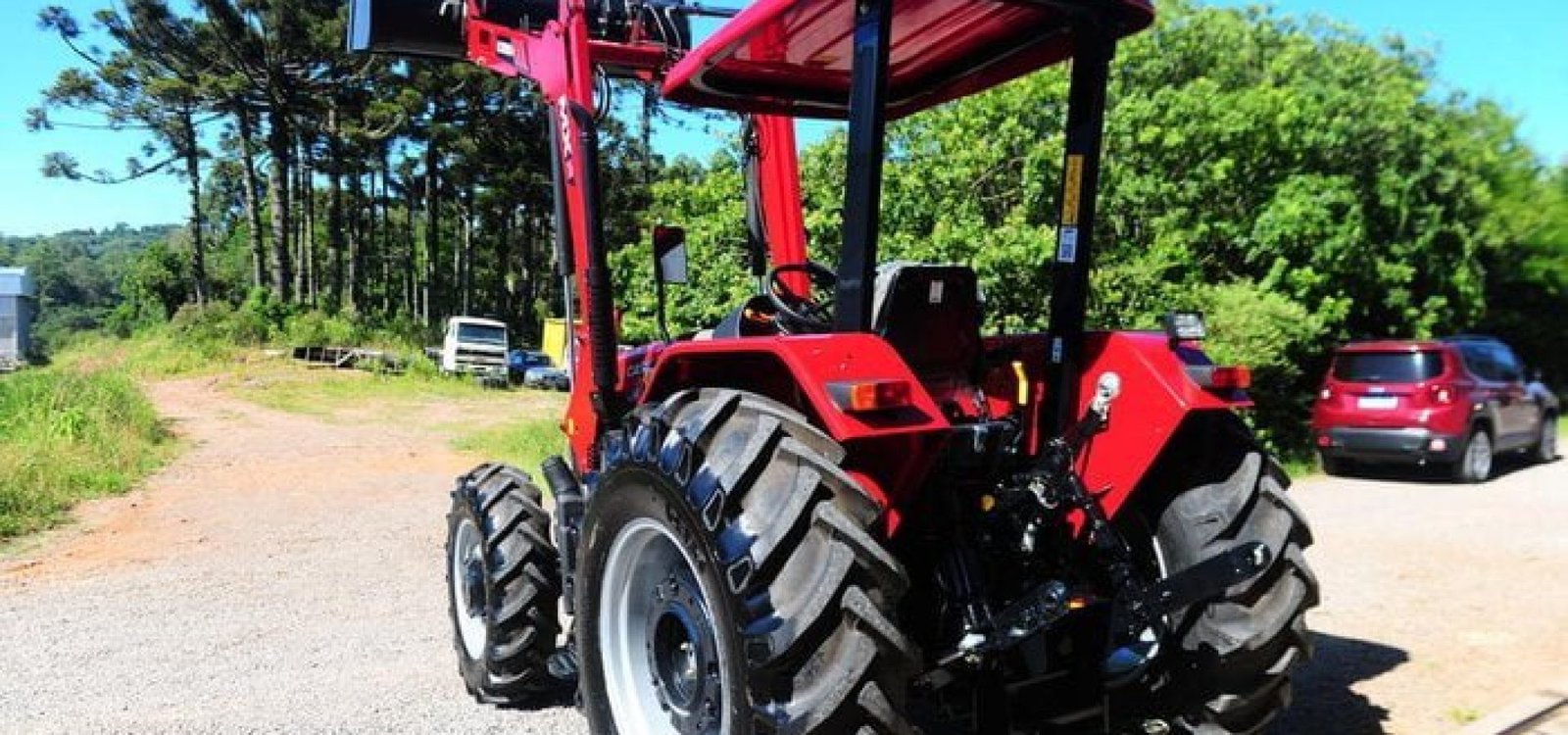 Trator deve ter todas as estruturas de segurança.
Porthus Junior / Agencia RBS