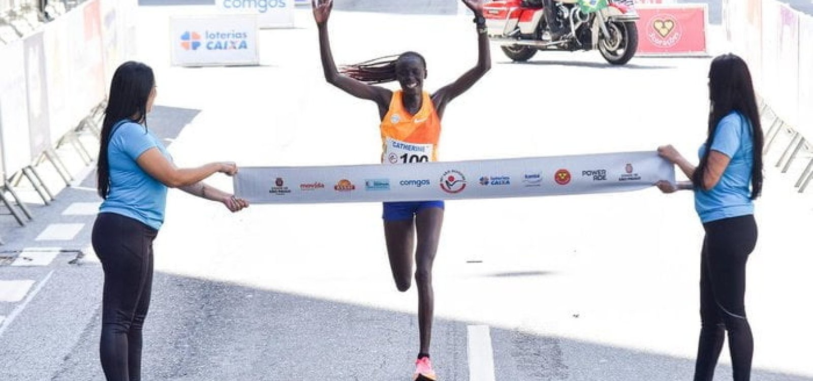 Reline liderou a prova do início ao fim.
ROBERTO CASIMIRO / FOTOARENA/ESTADÃO CONTEÚDO