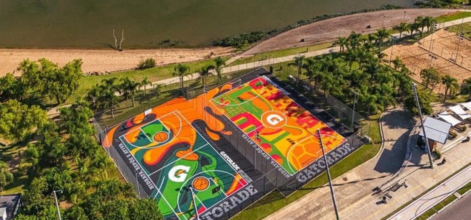 O artista gaúcho Pedro Pillar é o responsável pela execução das pinturas.
GAM3 Parks / Divulgação