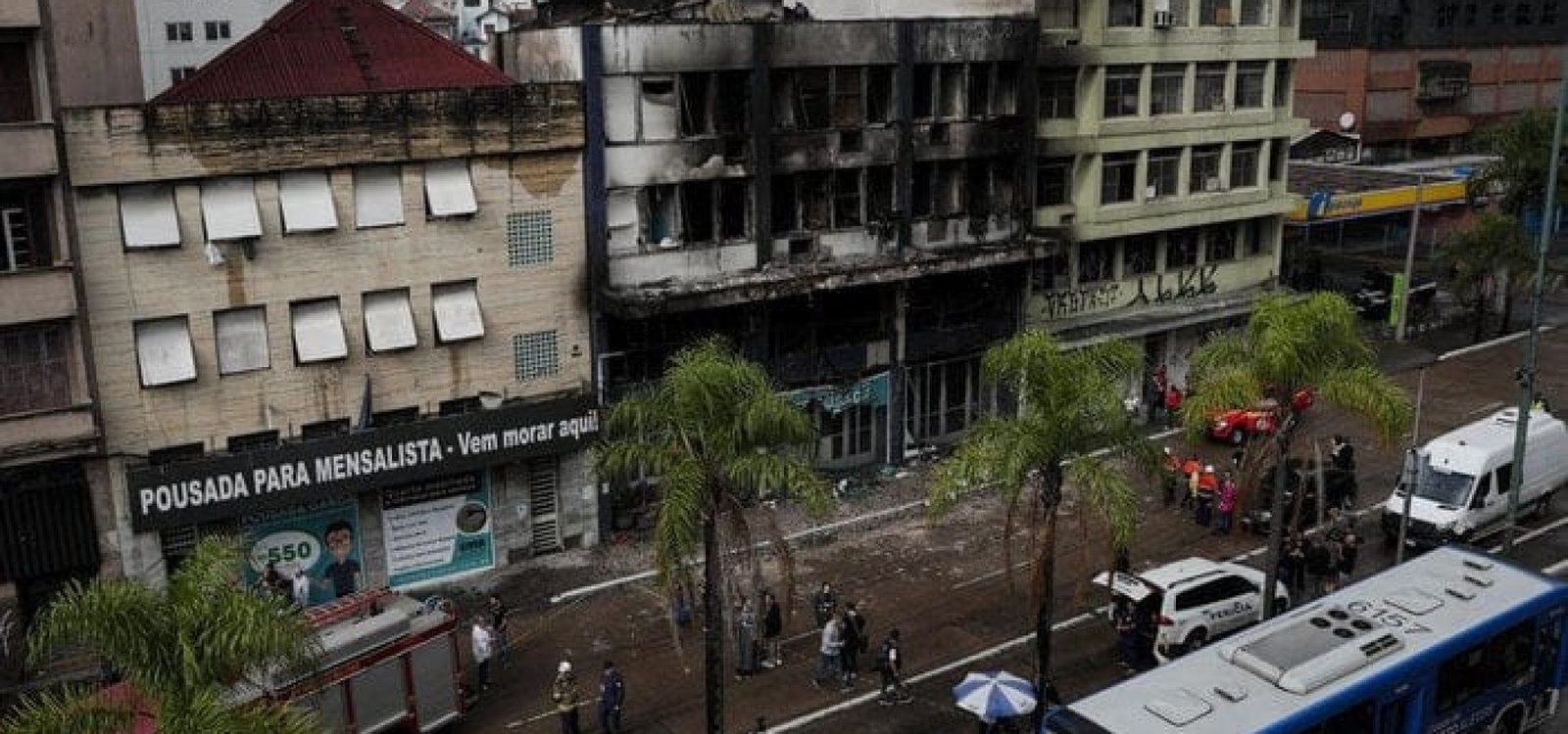 Pousada fica localizada na Avenida Farrapos, no bairro Floresta, em Porto Alegre.
Mateus Bruxel / Agencia RBS