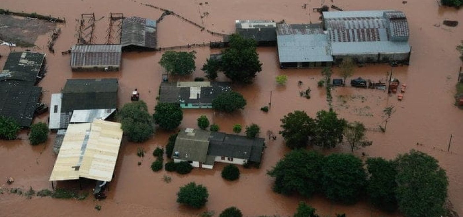 RS decretou estado de calamidade pública em razão da chuva.
Jonathan Heckler / Agencia RBS