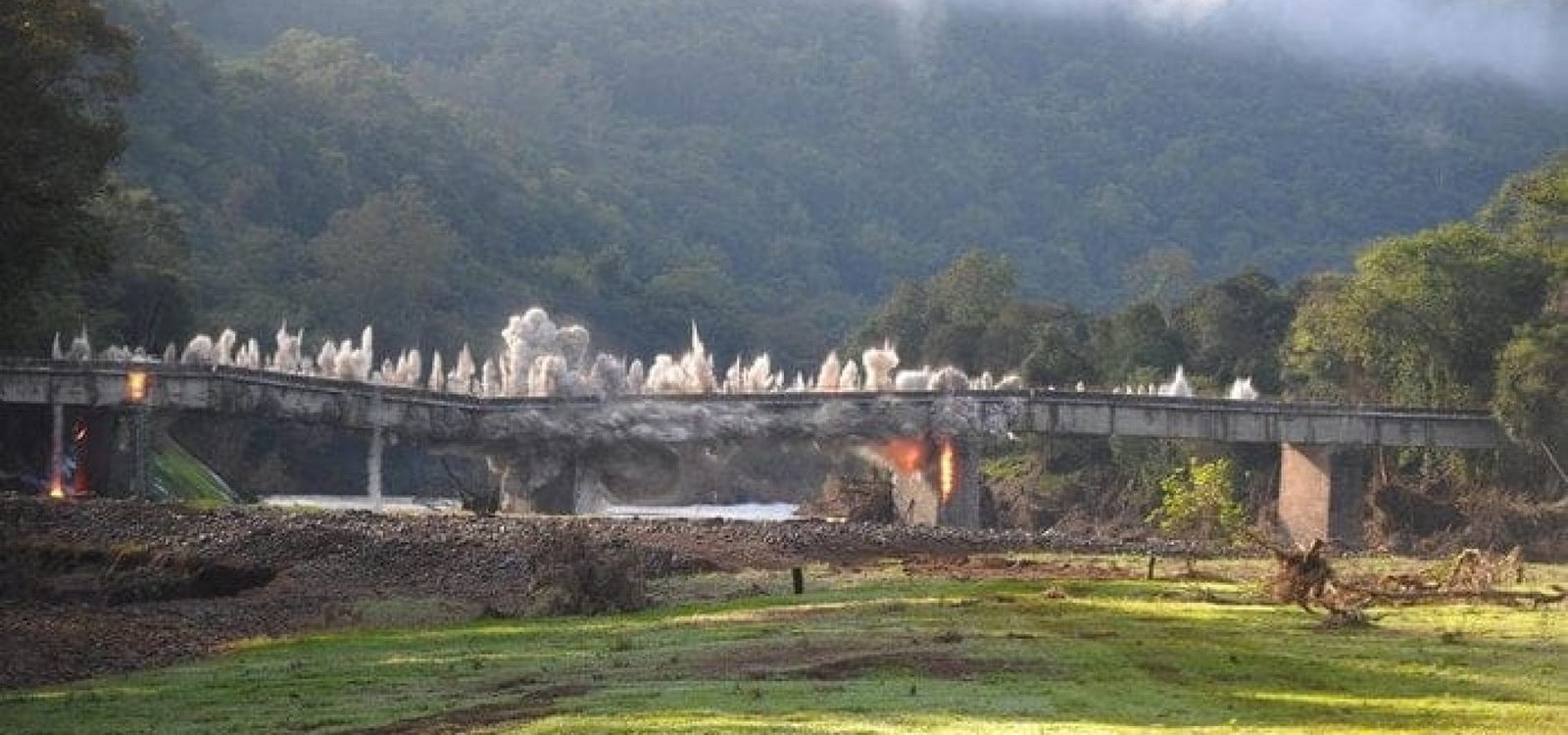 A queda foi instantânea e durou dois segundos.
Bruno Todeschini / Agencia RBS