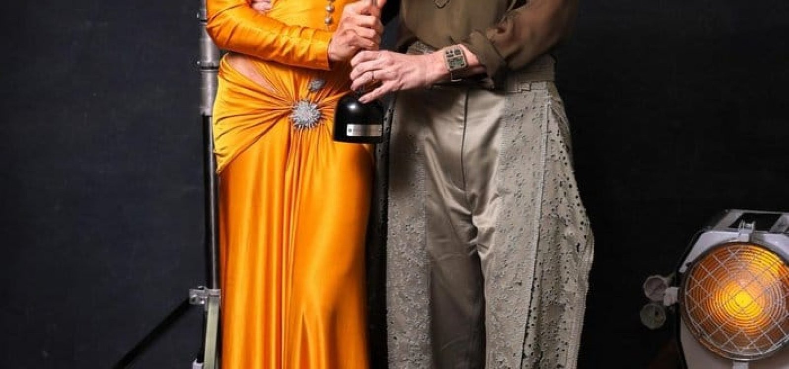 Patrícia Abravanel e Daniela Beyruti na premiação Melhores do Ano, da Globo.
João Cotta / TV Globo / Divulgação