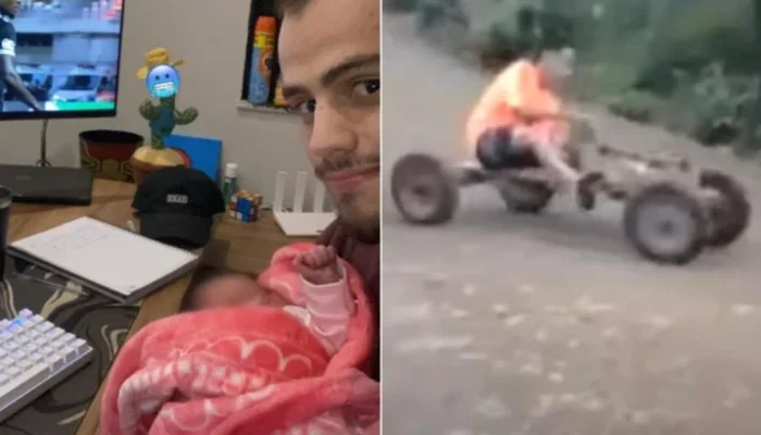 "Marco Veio" celebrou nas redes sociais a chegada de Heloísa.
@marcoveioofc / Instagram/Reprodução