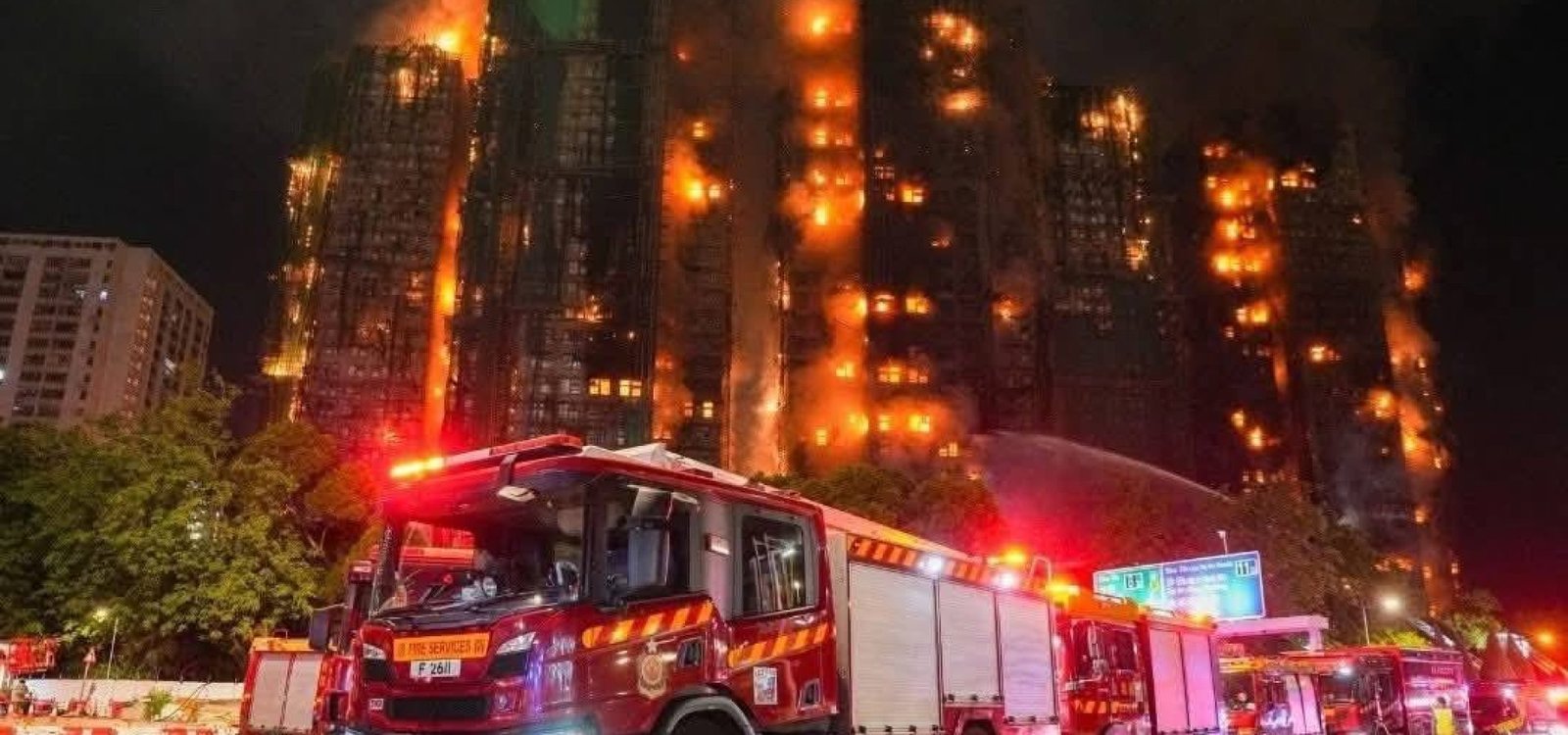 O incêndio começou na tarde de quarta-feira e continua ardendo na madrugada de quinta-feira (hora local) nesta metrópole densamente povoada.
Foto : AFP