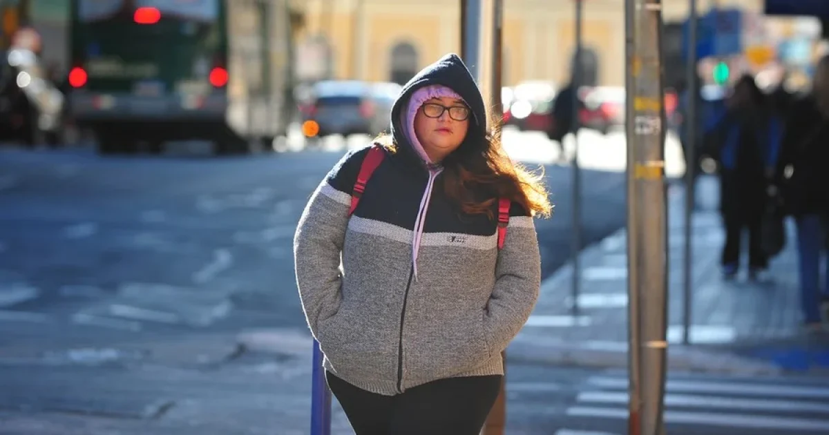 Frio persiste e terça-feira é mais um dia gelado no RS.
Foto : Alina Souza