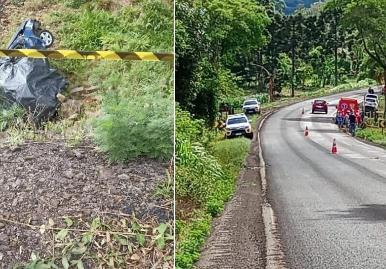Um homem morreu em um acidente na ERS-324, na manhã deste domingo (15).