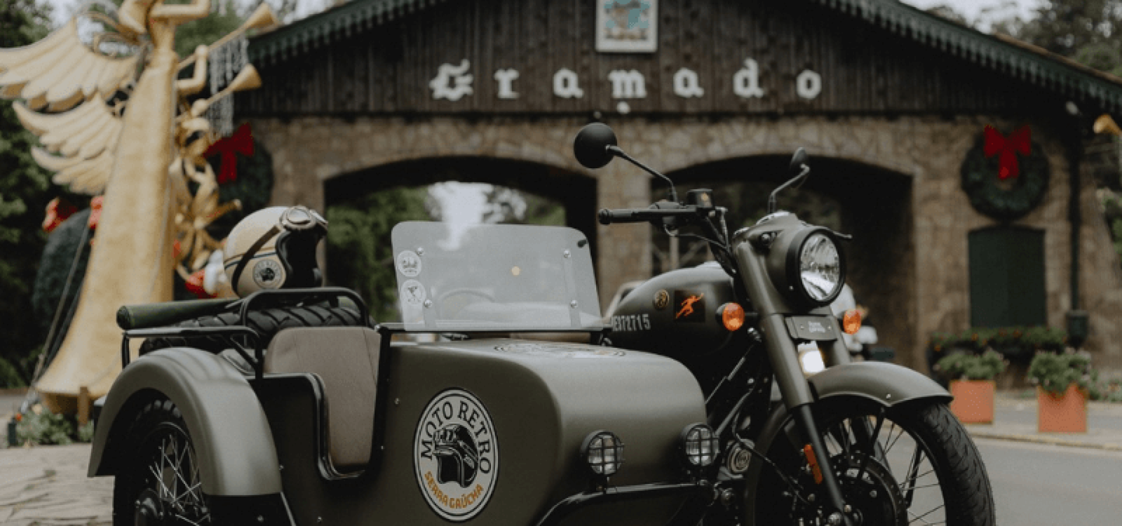 Canela e Gramado MOTO RETRÔ (Até 2 Passageiros)