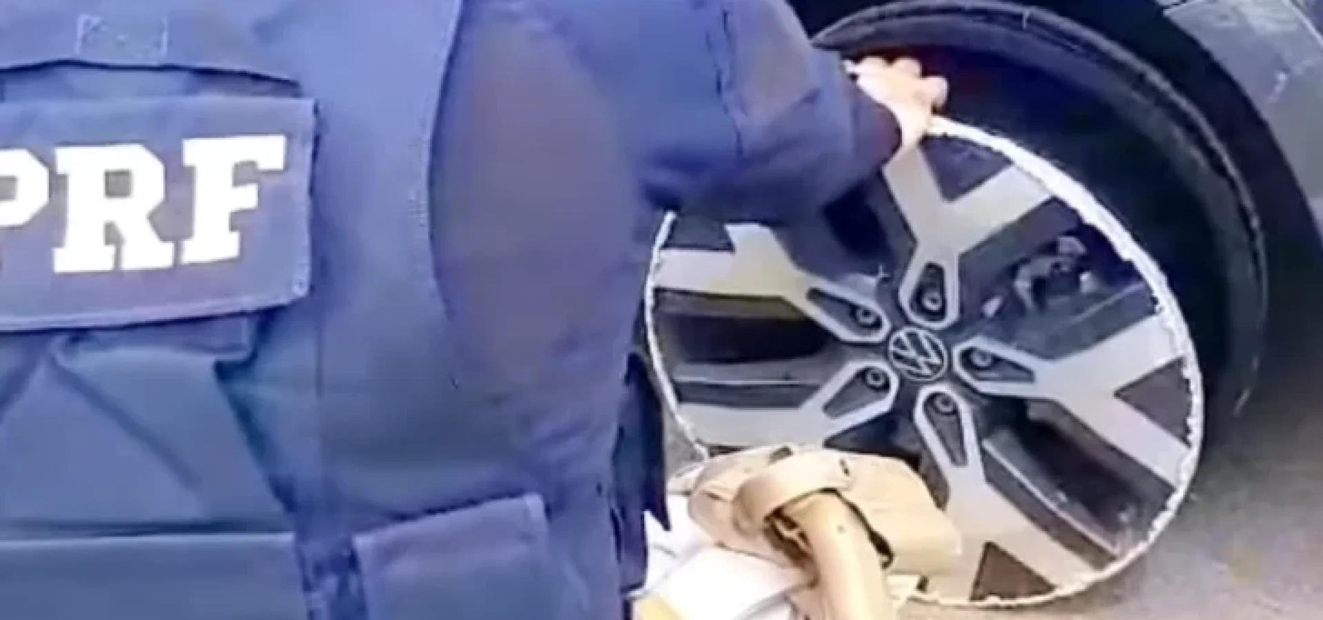 Motorista foi flagrado pela Polícia Rodoviária Federal. | Foto: Reprodução