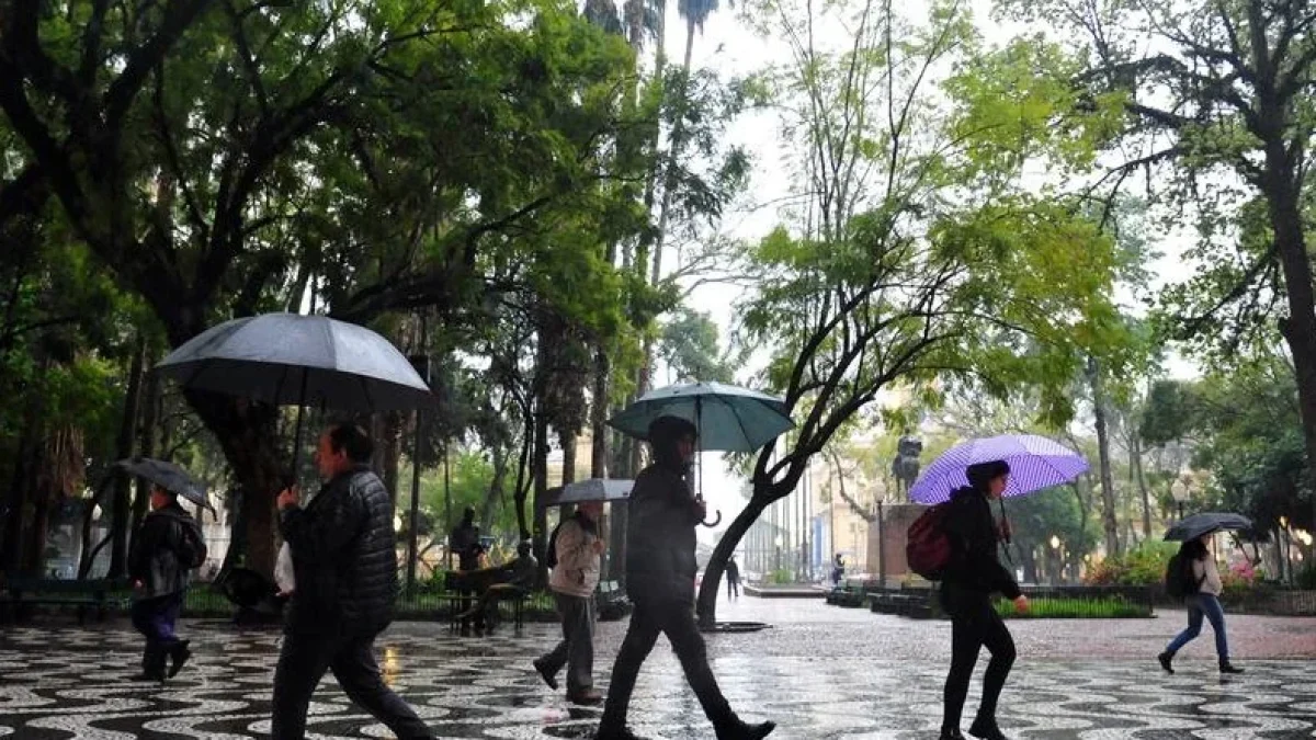 Chuva atinge quase todo o RS nesta sexta-feira. Foto : Fabiano do Amaral