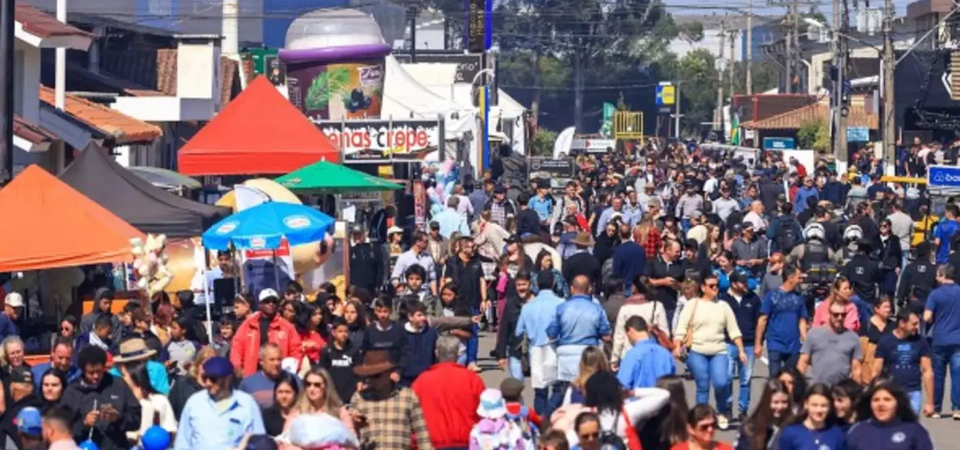Cenário também foi de calor, com temperaturas de até 35°C à tarde. (Foto: Gustavo Mansur/Arquivo Secom-RS)