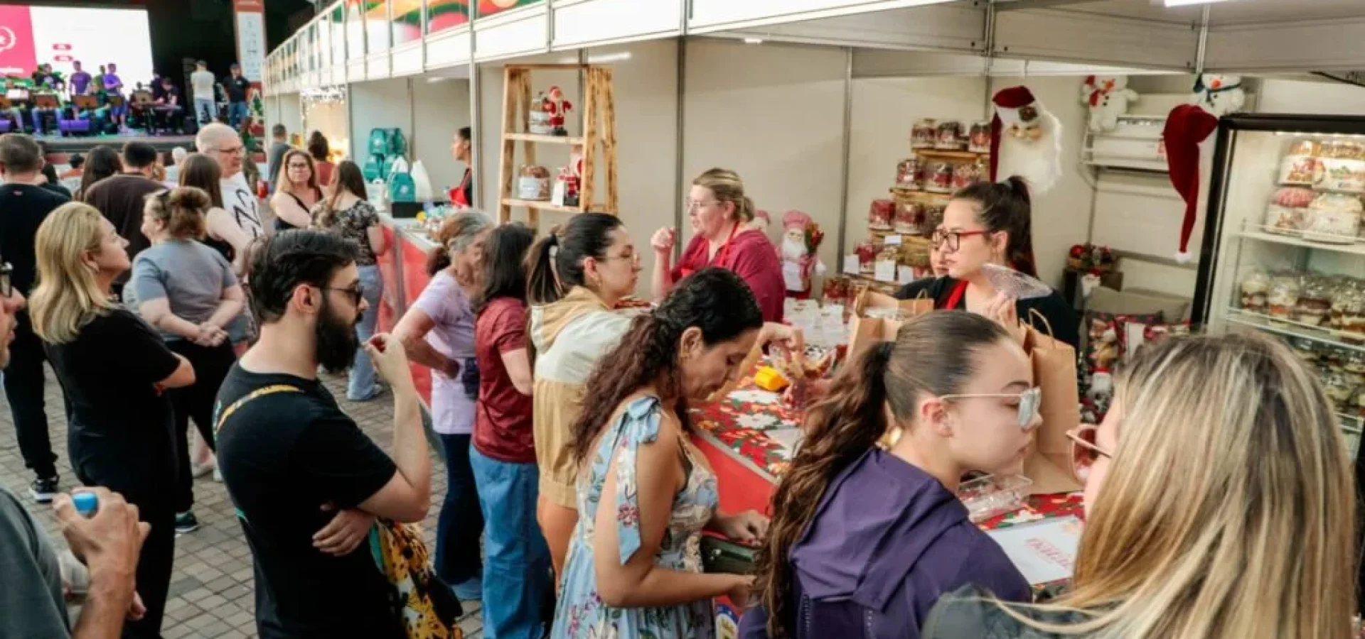 O primeiro dia do evento teve grande movimentação.
Foto: Cleiton Thiele