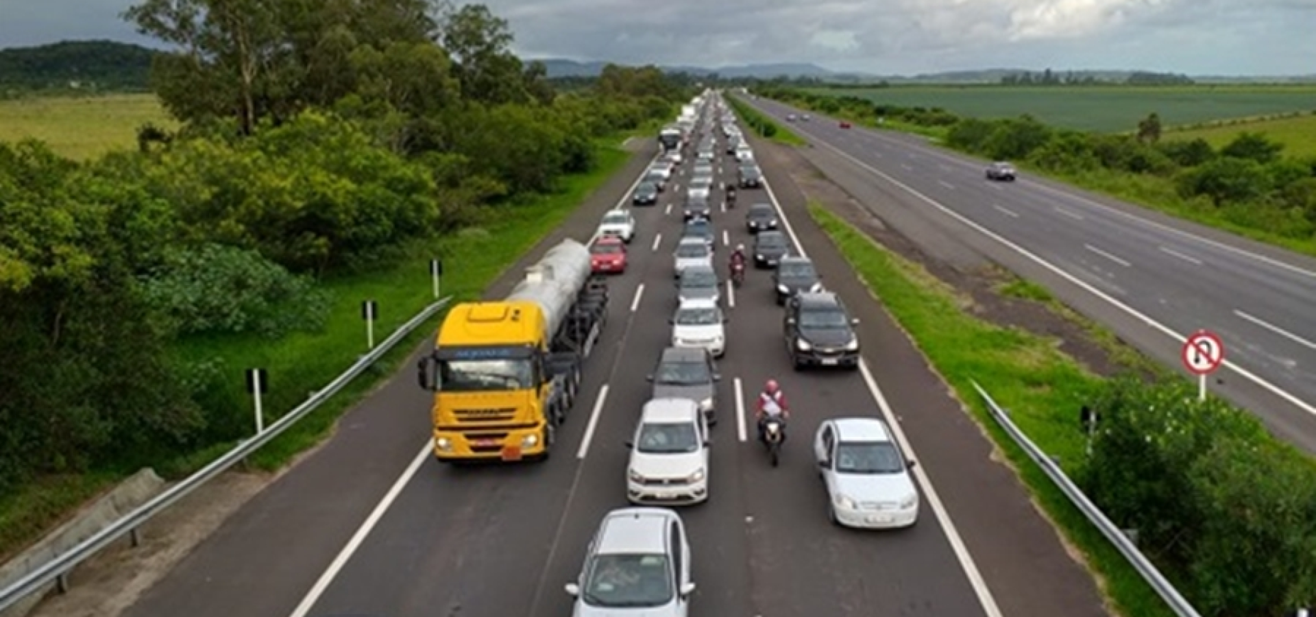 Freeway bate recorde histórico de veículos