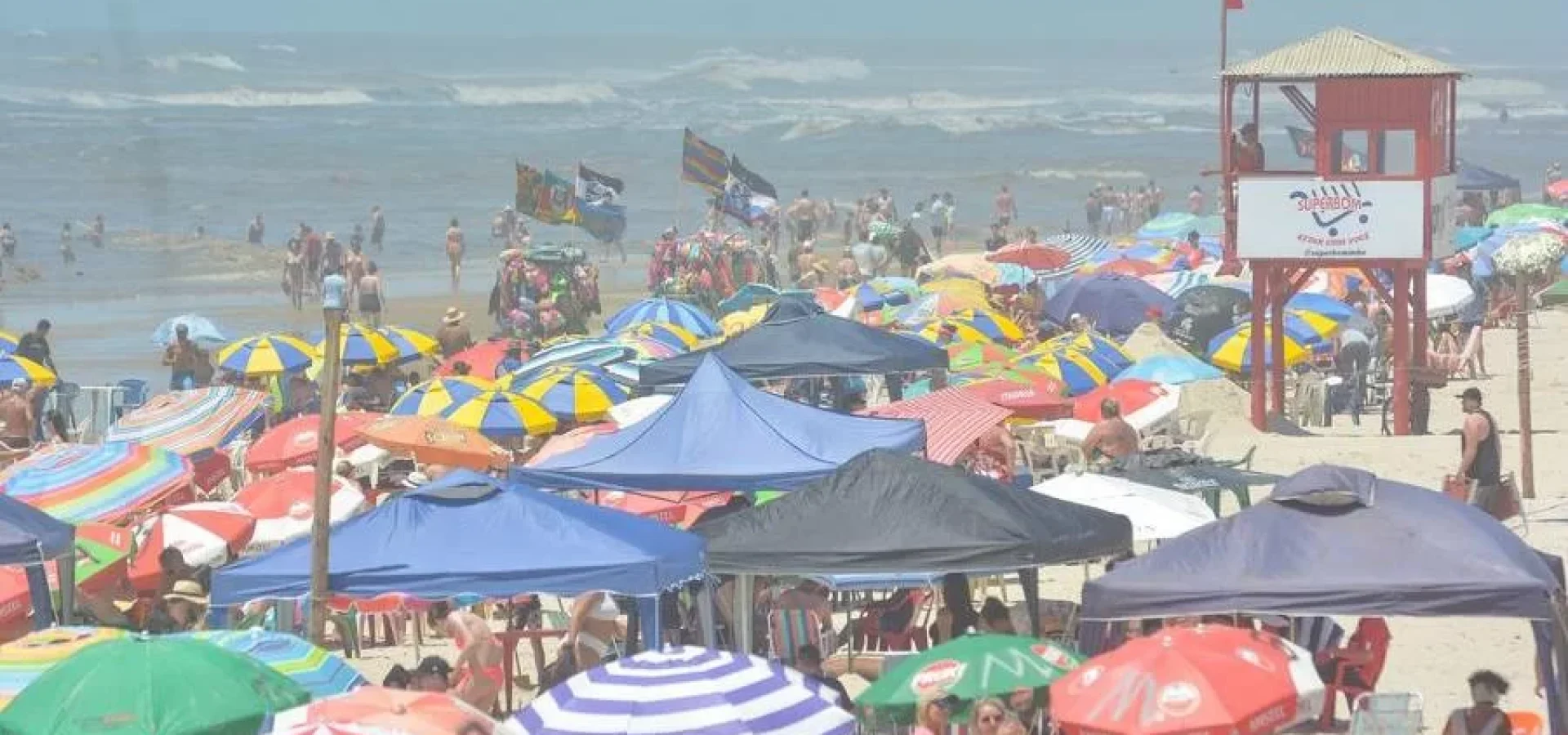 Veranistas em Imbé | Foto: Guilherme Almeida