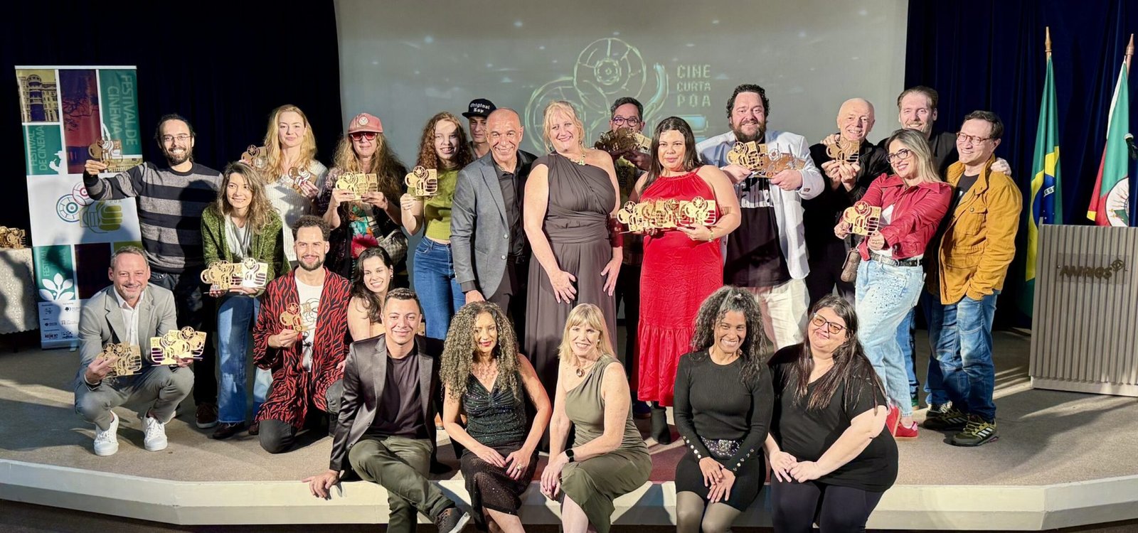 Cine Curta POA encerra primeira edição com noite de premiações