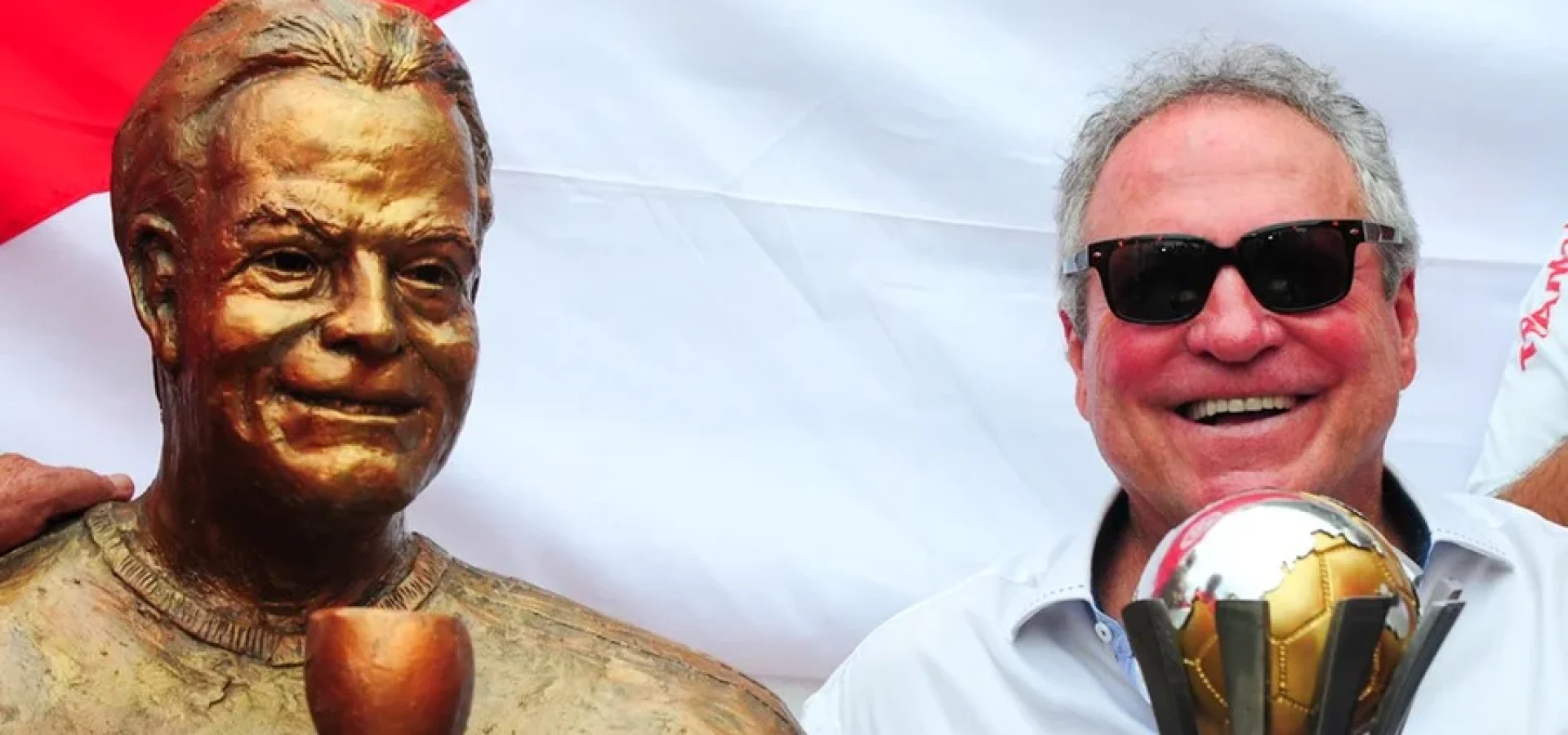 Estátua em homenagem a Abel Braga na praia de Atlântida.
Foto : Pedro Piegas