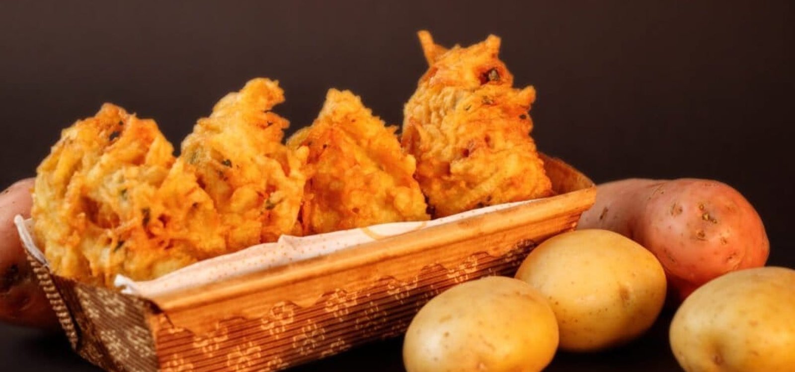 Bolinho de batata ralada retorna pela quinta vez no Festival Gastronômico da Batata.