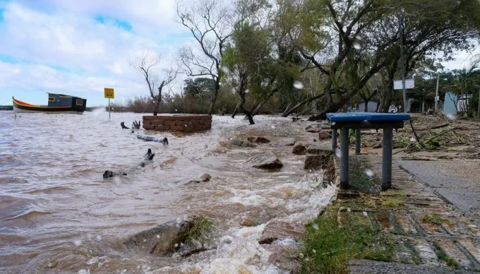 Situação do Bairro Lami no Extremo Sul de Porto Alegre.   /
Pedro Piegas